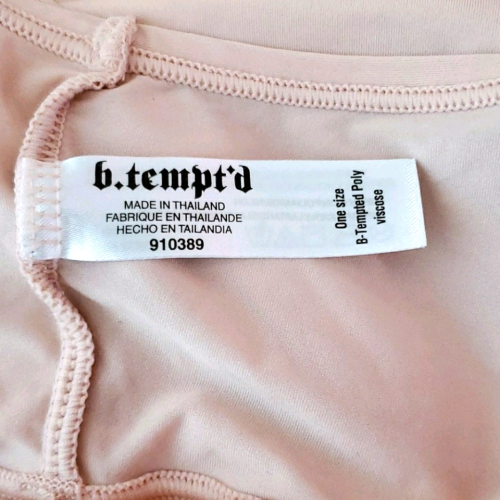 B. tempt'd One Size Racer Back Bra - Picture 4 of 5